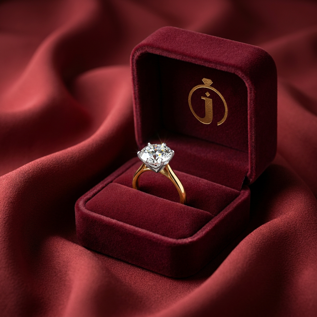 Lab Grown 3.00 CT Round Cut Diamond Solitaire Ring
