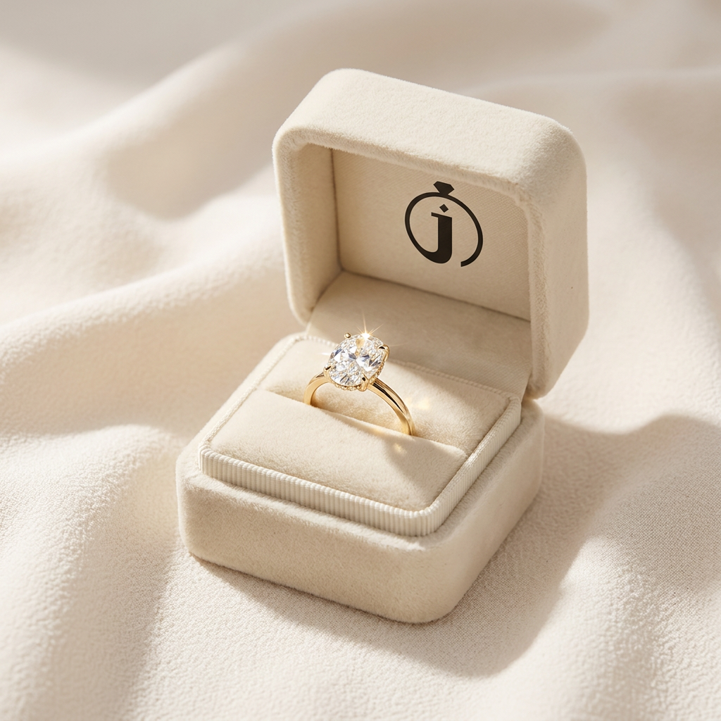 Moissanite 4.15 CT Oval Cut Diamond Solitaire Ring
