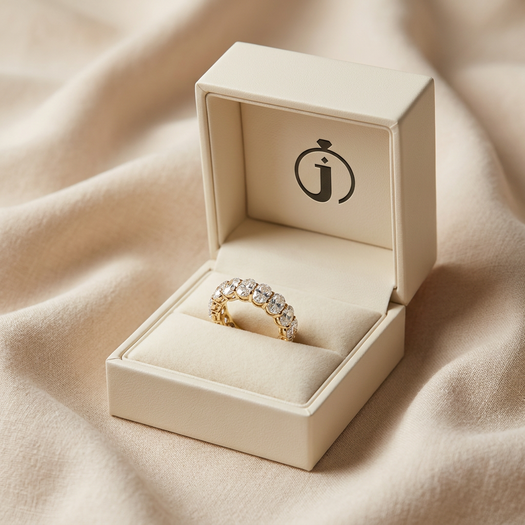 Lab Grown 1.95 CT Cushion Cut Diamond Ring