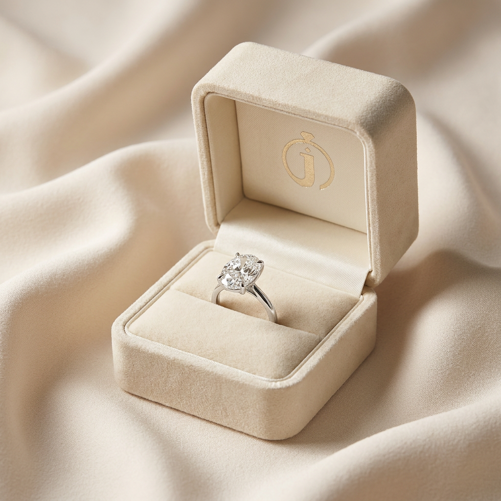 Lab Grown 2.00 CT Elongated Cushion Cut Diamond Solitaire Ring