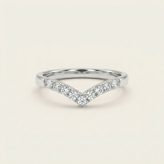 Moissanite 1.00 CT Round Cut Diamond Ring