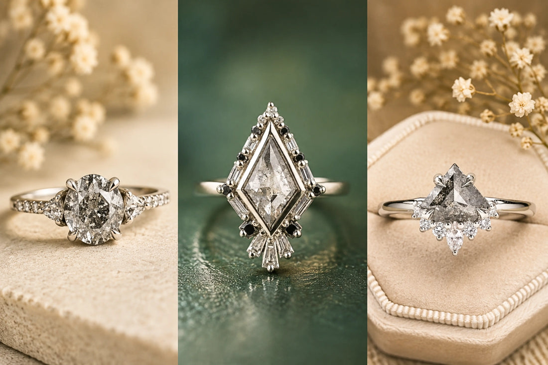 Are Salt and Pepper Diamonds Real Diamonds? A Jeweler Explains