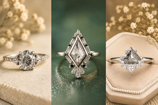 Are Salt and Pepper Diamonds Real Diamonds? A Jeweler Explains
