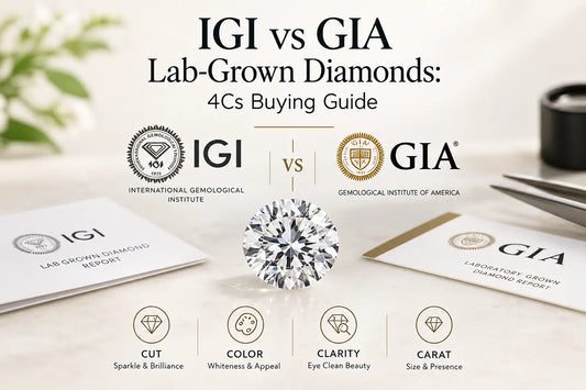 IGI vs GIA Lab-Grown Diamonds: 4Cs Buying Guide
