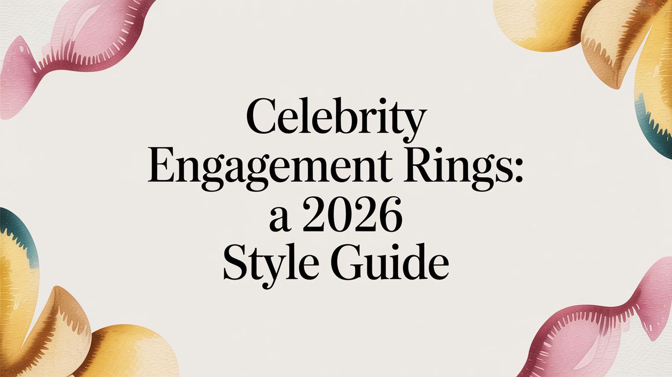 Celebrity Engagement Rings: A 2026 Style Guide