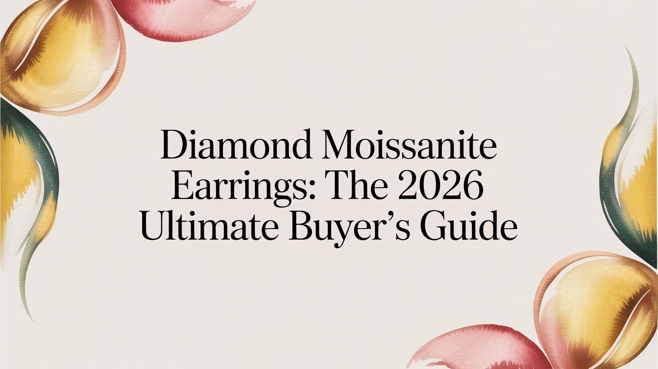 Diamond Moissanite Earrings: The 2026 Ultimate Buyer's Guide