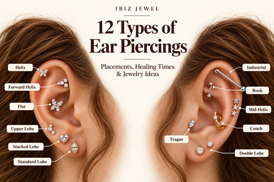 12 Types of Ear Piercings