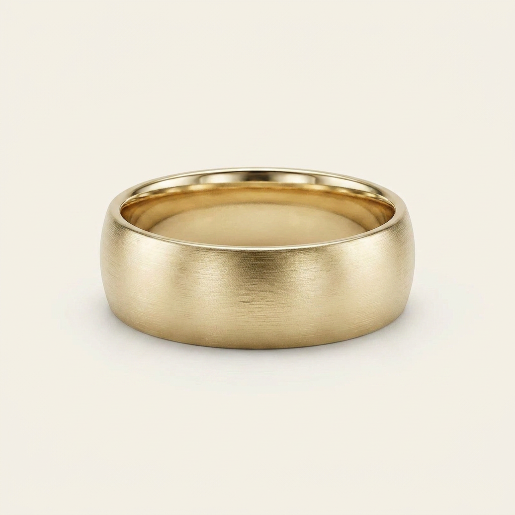 Classic Handmade Plain Wedding Band