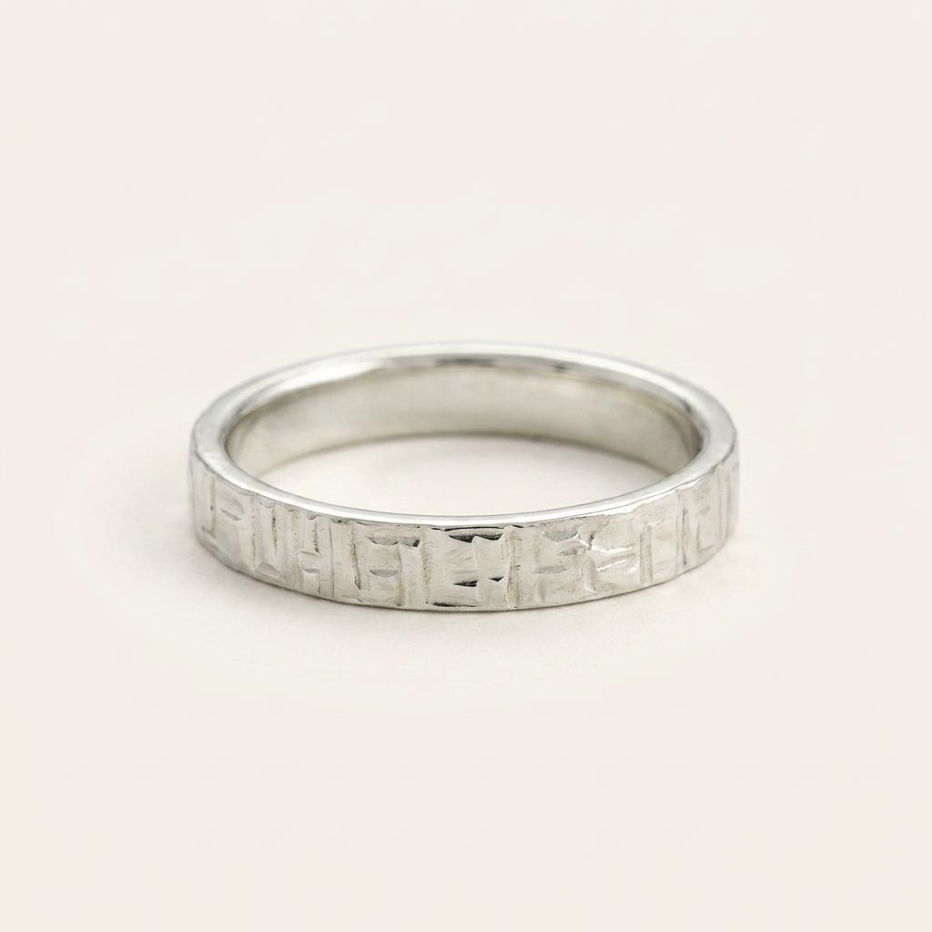 Handmade Polished Plain Wedding Band