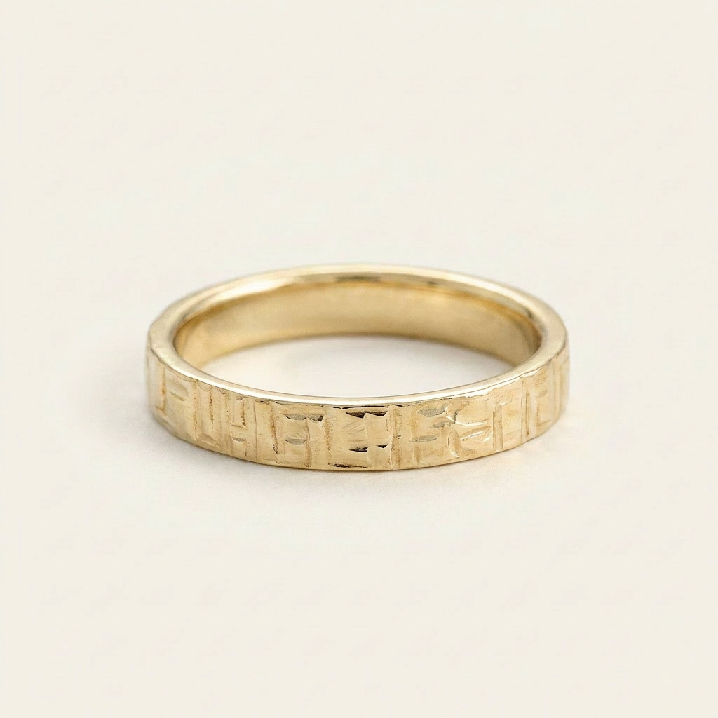 Handmade Polished Plain Wedding Band