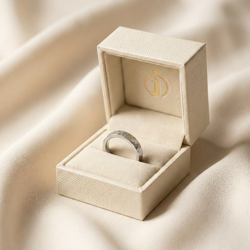 Handcrafted Plain Wedding Band