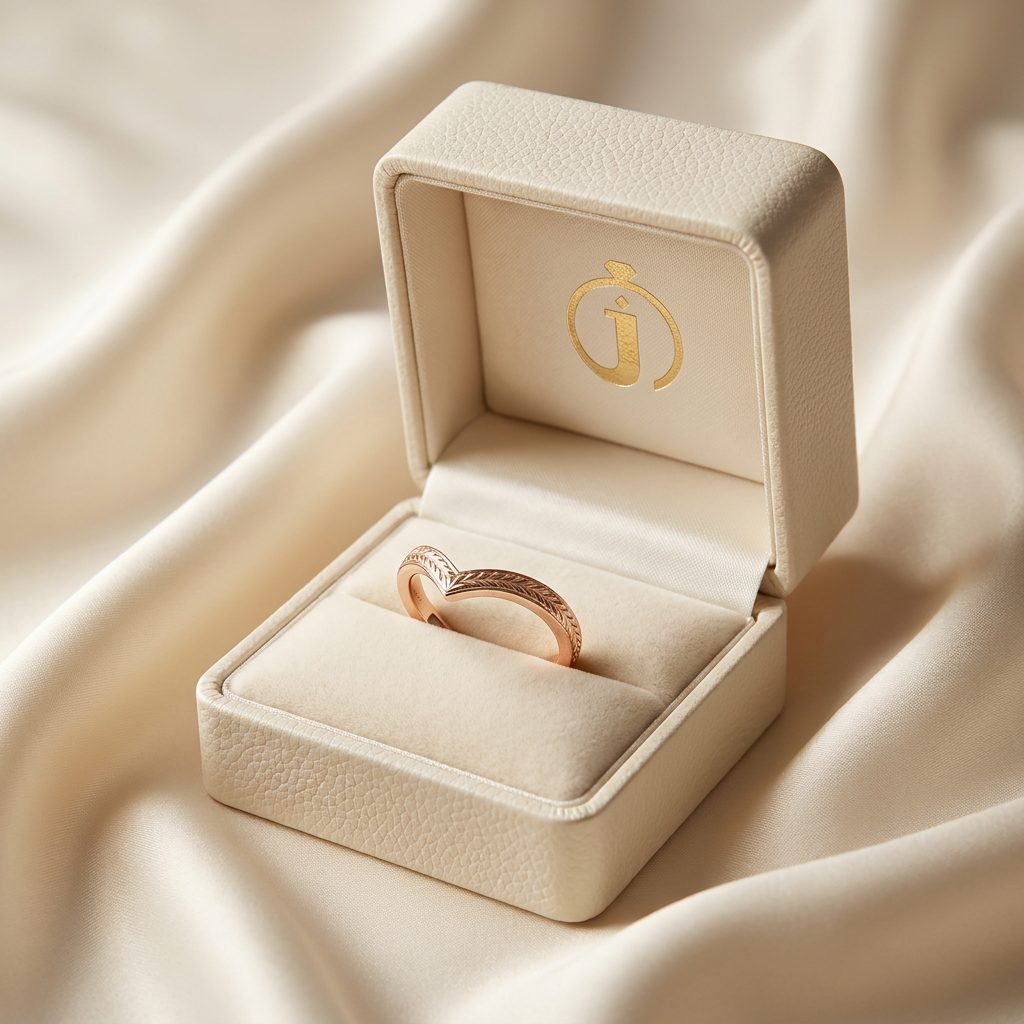 Classic V-Shape Plain Wedding Band