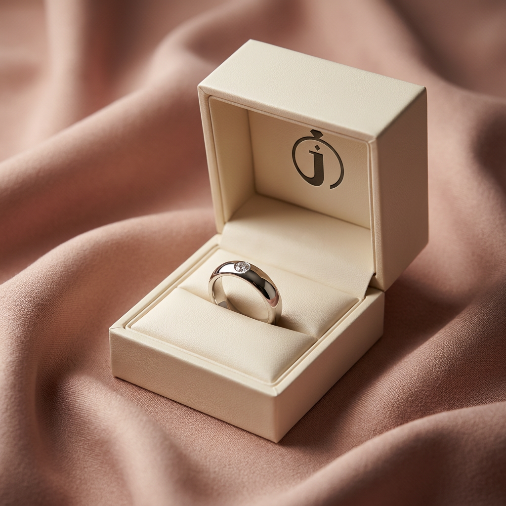 0.10 CT Round Cut Salt and Pepper Diamond Ring (V-Pepper)