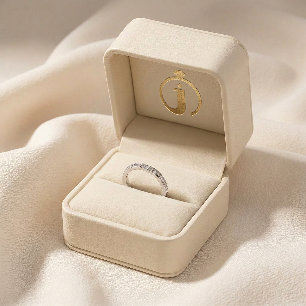 Moissanite 0.20 CT Round Cut Diamond Ring (V1)
