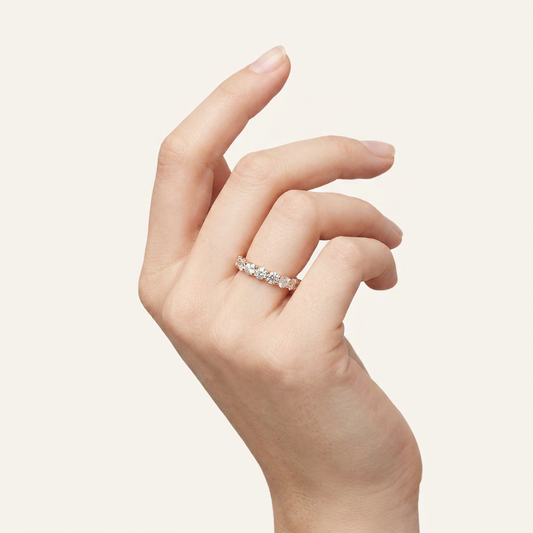 Moissanite 2.70 CT Round Cut Diamond Ring