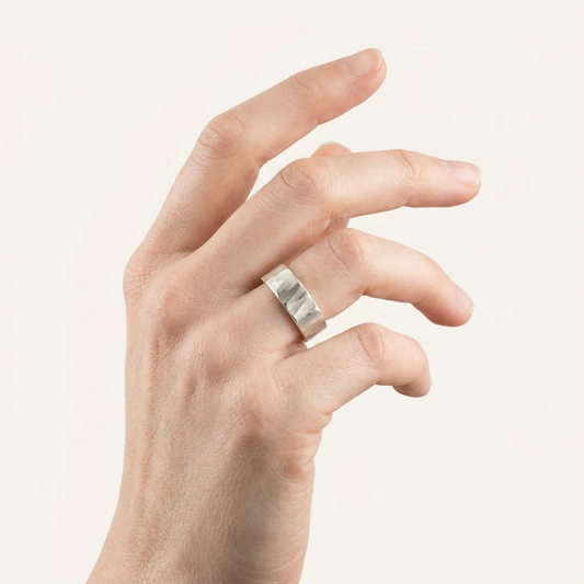 Handcrafted Plain Wedding Band