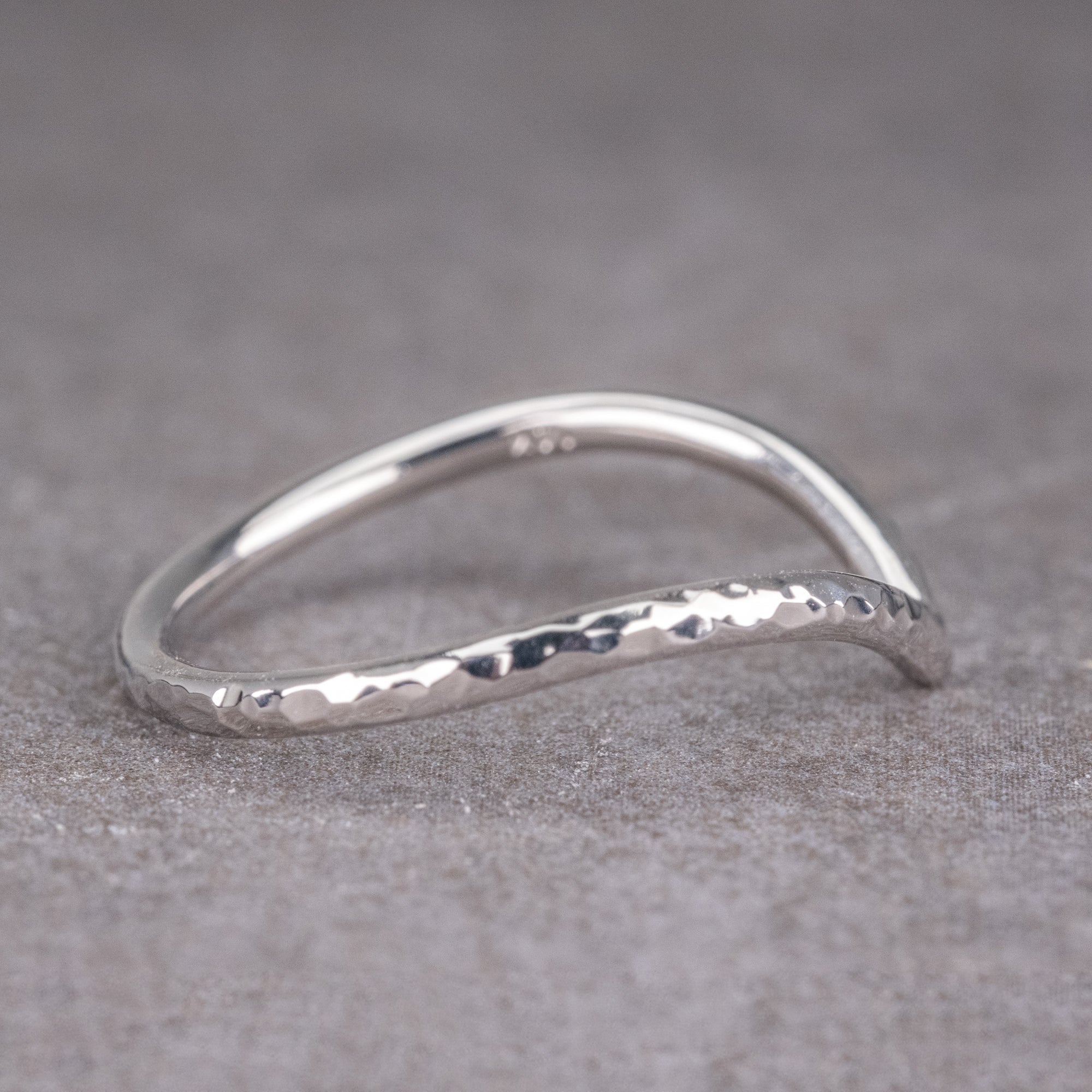 Precious Plain Silver Wedding Band