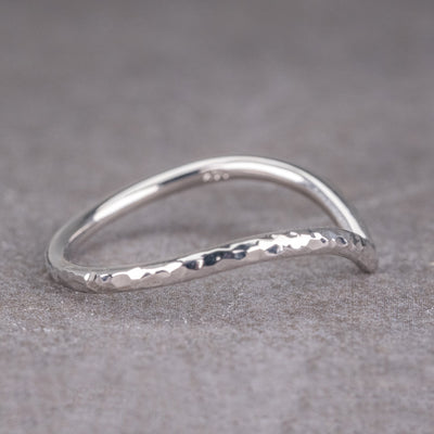 Precious Plain Silver Wedding Band