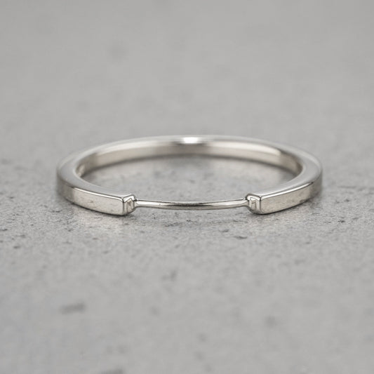 Gorgeous Plain Silver Birthday Special Gift Band