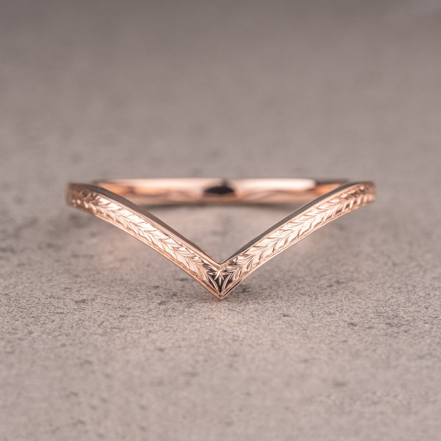 Charmingly Rose Gold Valentine Special Gift Band