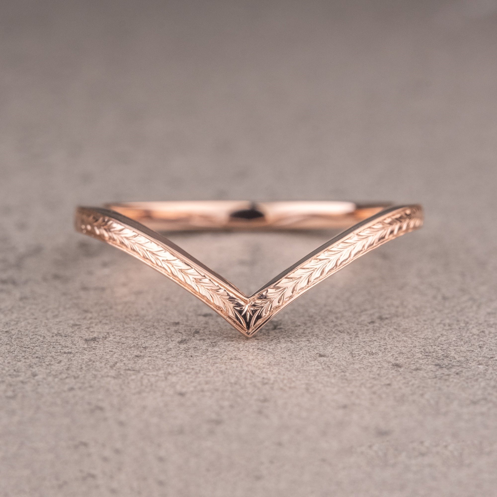 Charmingly Rose Gold Valentine Special Gift Band