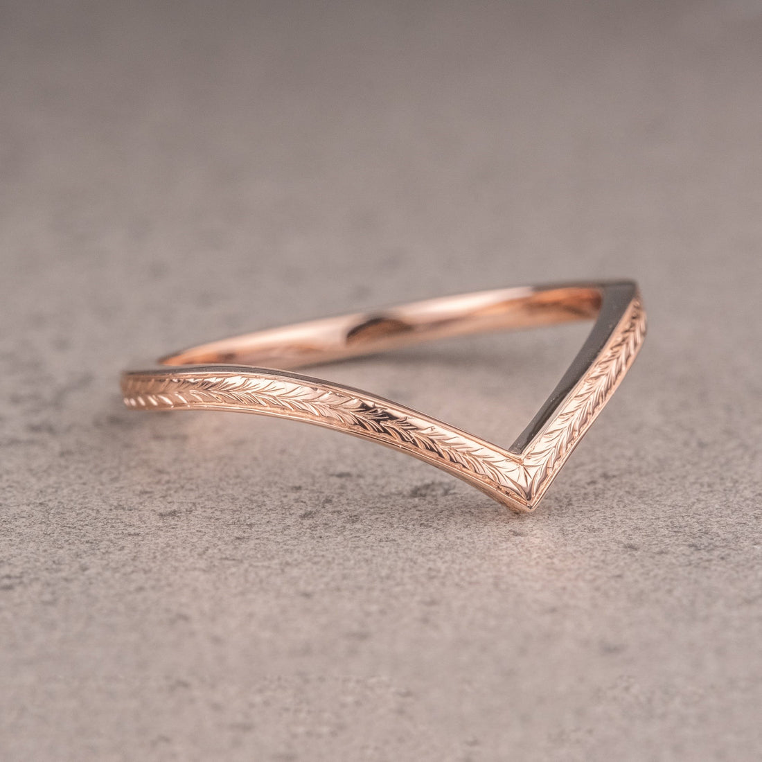 Charmingly Rose Gold Valentine Special Gift Band