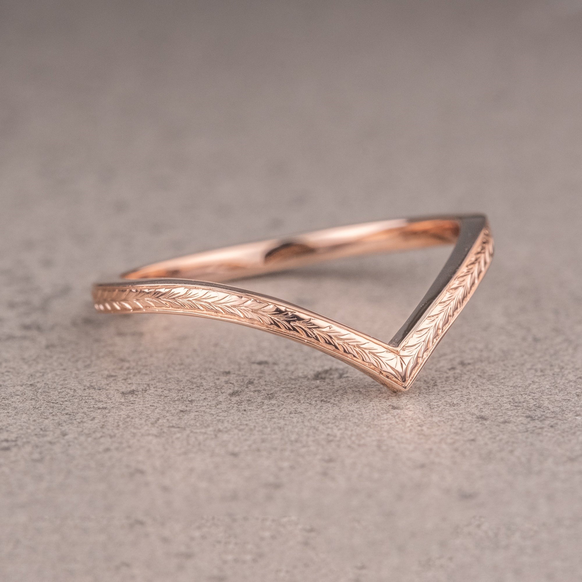 Charmingly Rose Gold Valentine Special Gift Band