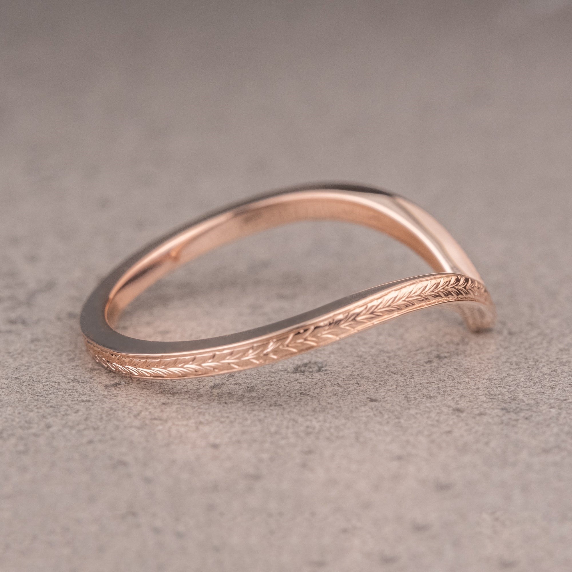 Charmingly Rose Gold Valentine Special Gift Band