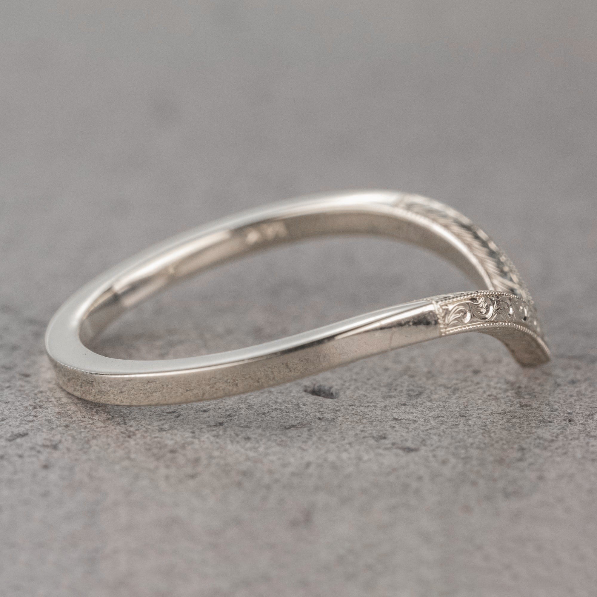 Elegantly Plain Silver Anniversary Special Band