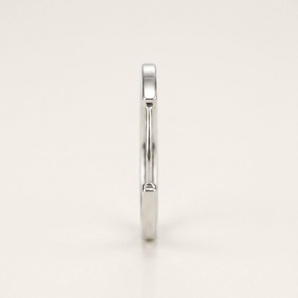 Dainty Minimalist Plain Wedding Band