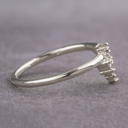 Moissanite 0.26CT Baguette Diamond Minimalist New Arrival Band