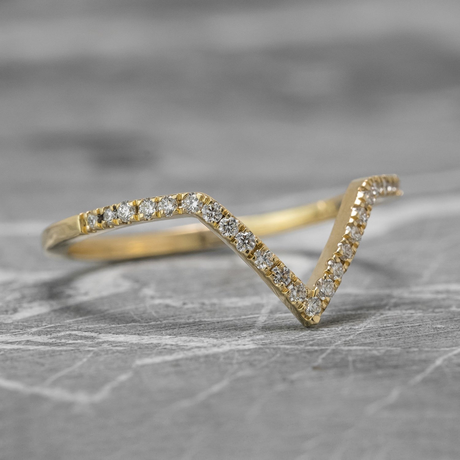 Moissanite 0,25CT ronde diamant Boho &amp;amp; Hippie jubileumband