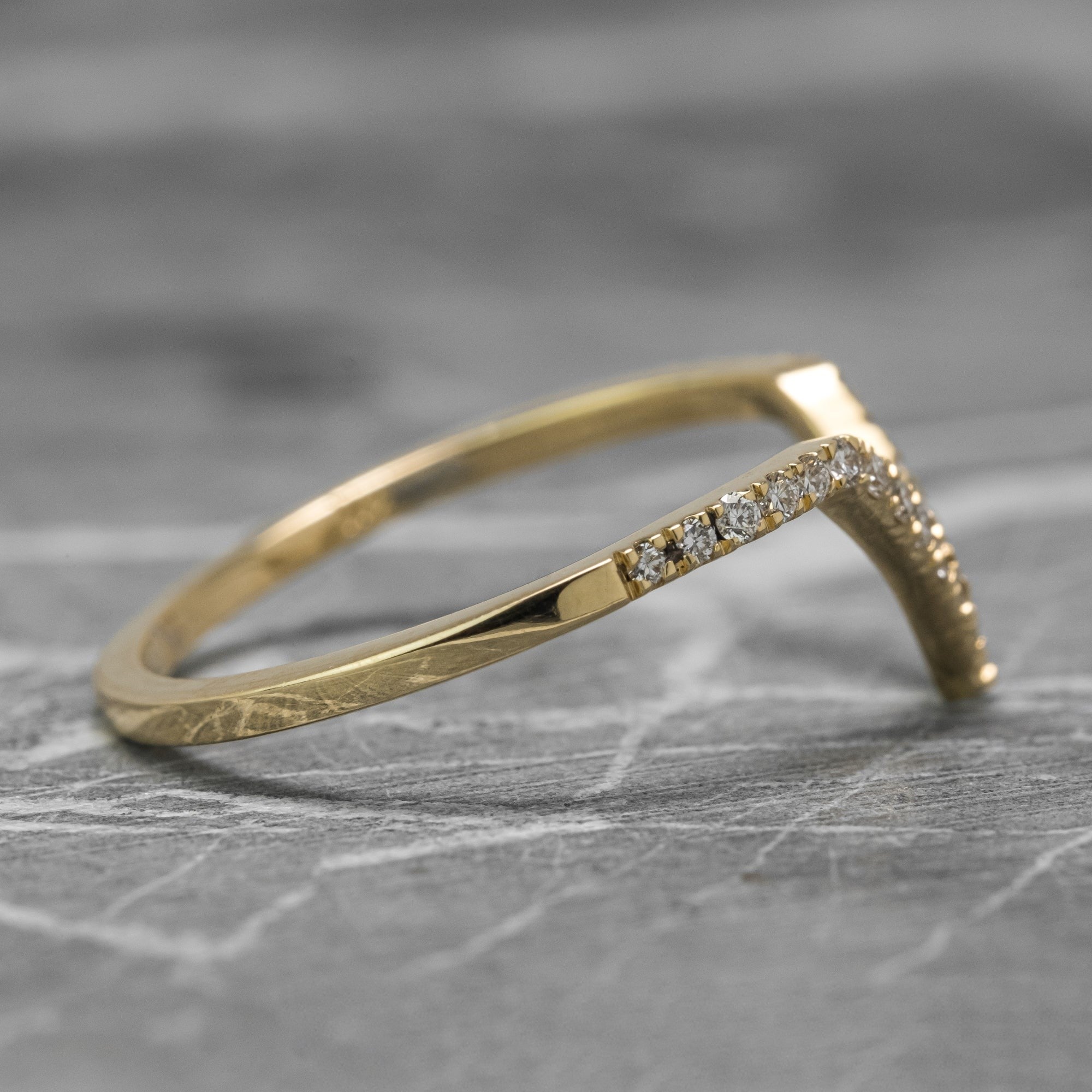 Moissanite 0,25CT ronde diamant Boho &amp;amp; Hippie jubileumband