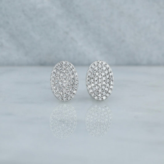 Moissanite 0.30CT Round Diamond Fashion Earring