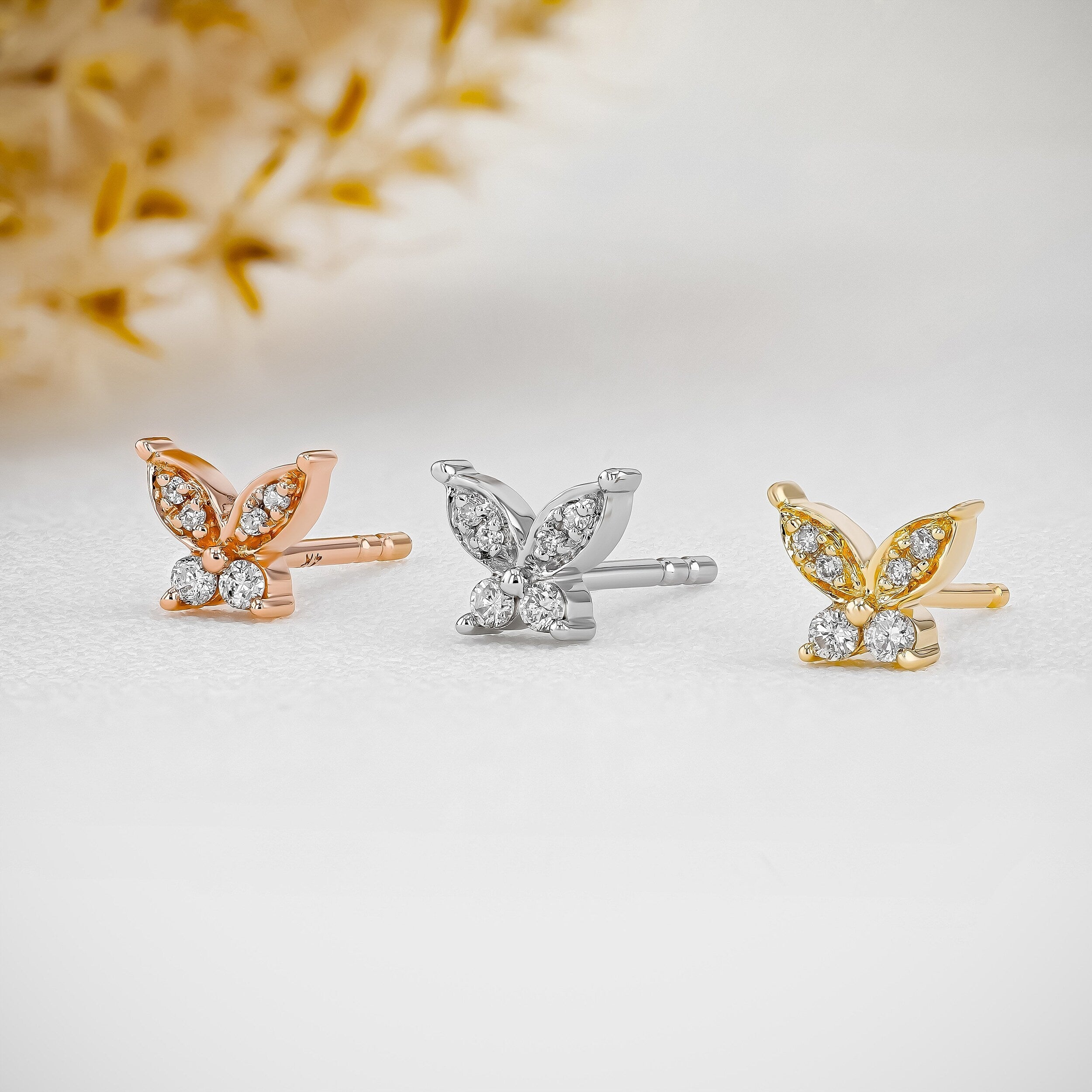 Moissanite 0.80CT ronde diamant mode oorbel