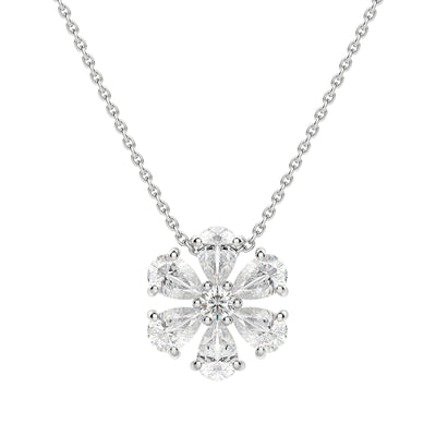 Moissanite 0.70 CT Pear Diamond Necklace