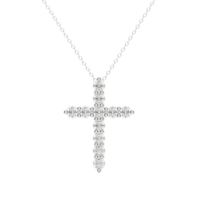 Moissanite 0.17CT Round Diamond Necklace