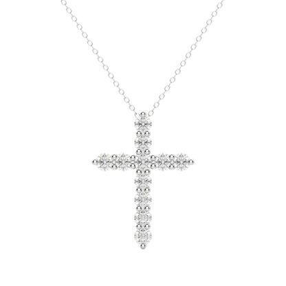Moissanite 0.17CT Round Diamond Necklace