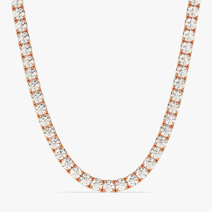 Moissanite 48.00 CT Round Diamond Necklace