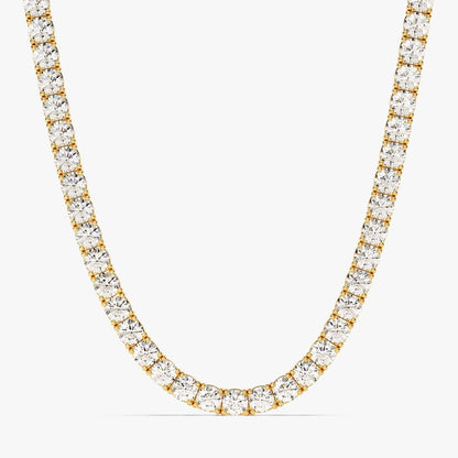 Moissanite 48.00 CT Round Diamond Necklace