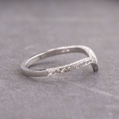 Moissanite 1.45CT Kite Diamond Mid-Century Handmade Ring