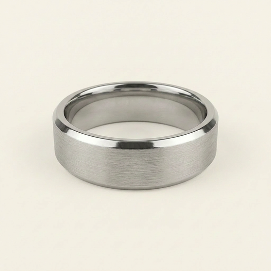 Cathedral Plain Wedding Band