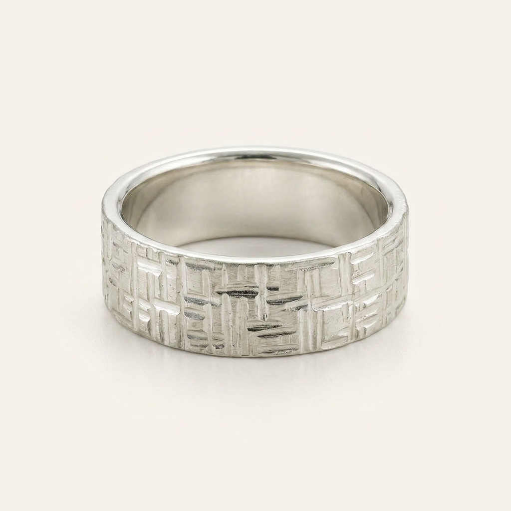 Minimalist Plain Wedding Band