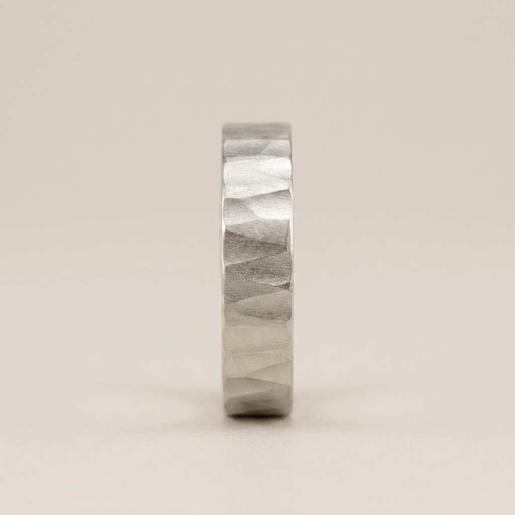 Handcrafted Plain Wedding Band