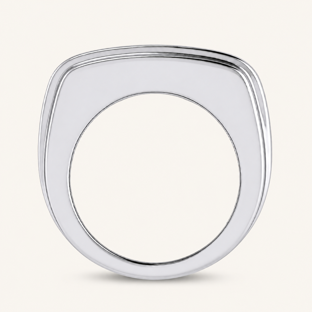 Lab Grown Diamond 2.00 CT Round Cut Men's Band