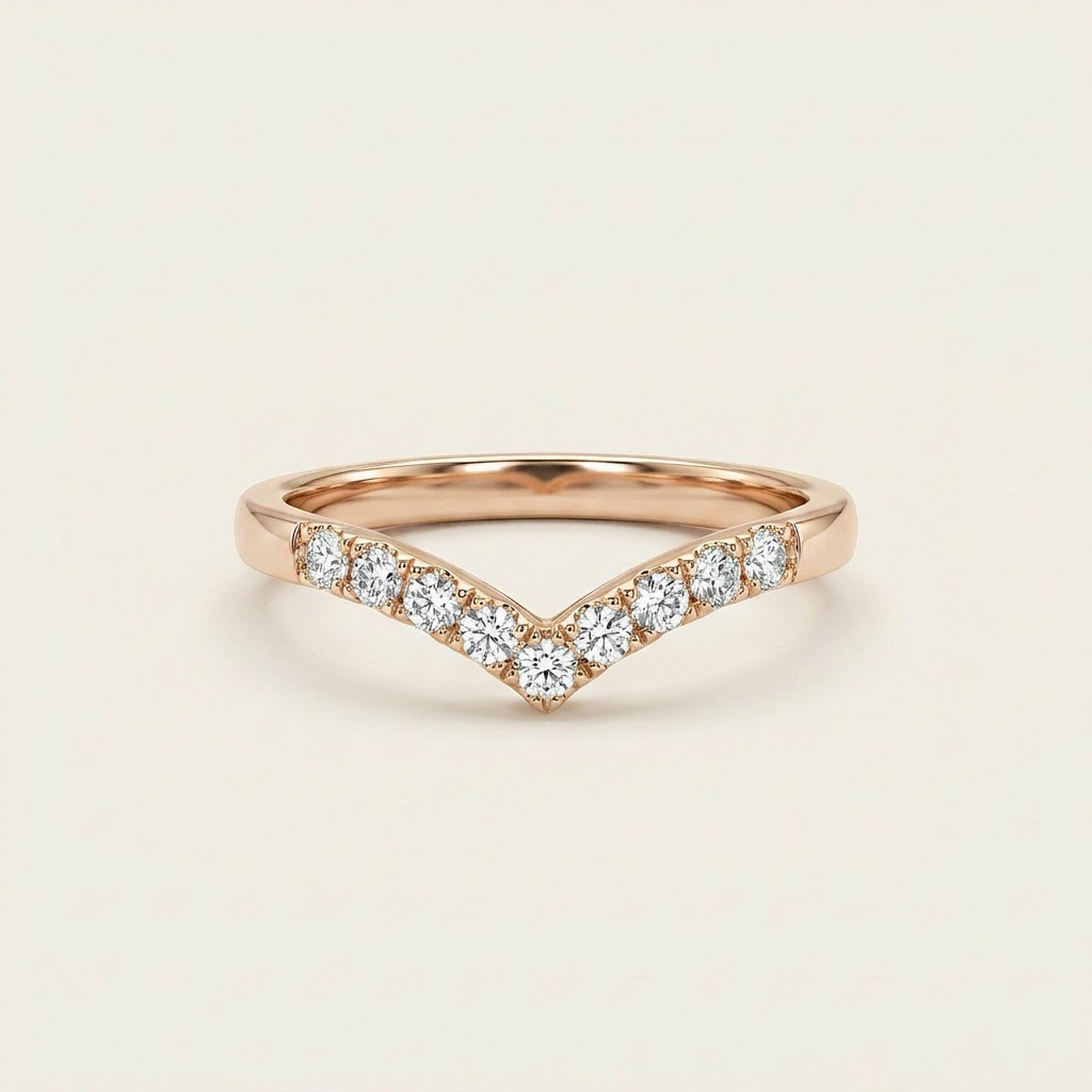 Moissanite 1.00 CT Round Cut Diamond Ring