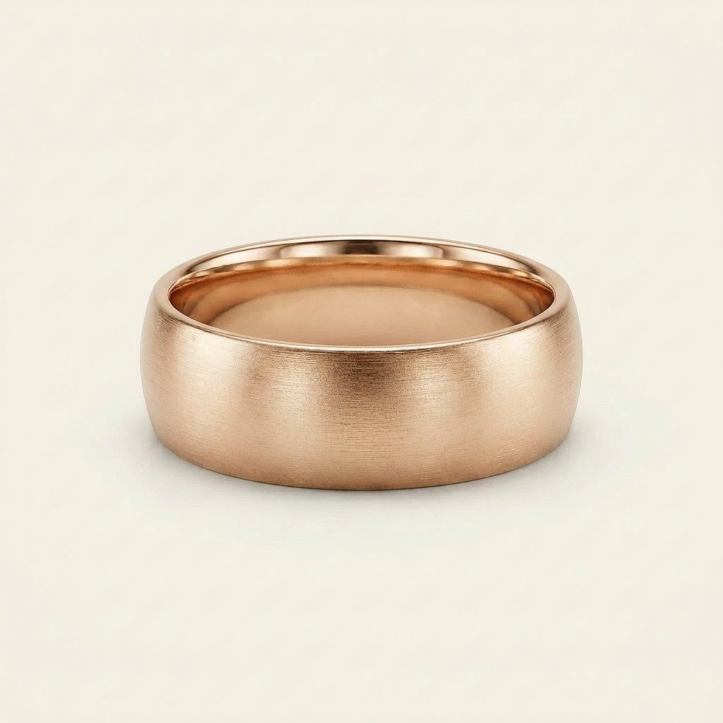 Classic Handmade Plain Wedding Band