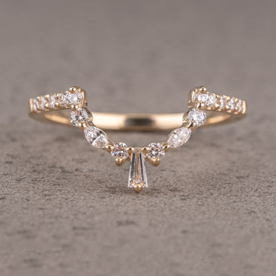 Natural Salt And Pepper 1.50CT Pear Diamond Boho & Hippie Handmade Ring