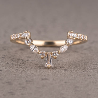 Natural Salt And Pepper 1.50CT Pear Diamond Boho &amp; Hippie Handmade Ring