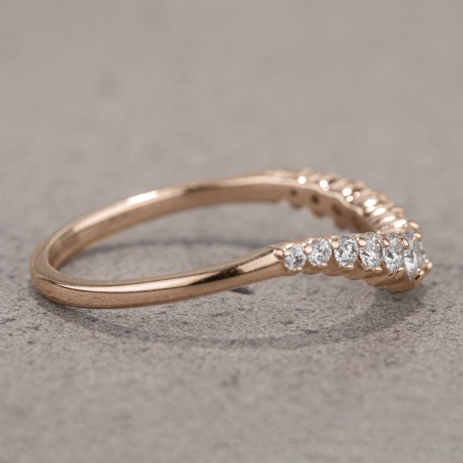 Natuurlijke zout- en peperring van 1,50 karaat zeshoekige diamant in art nouveau-stijl